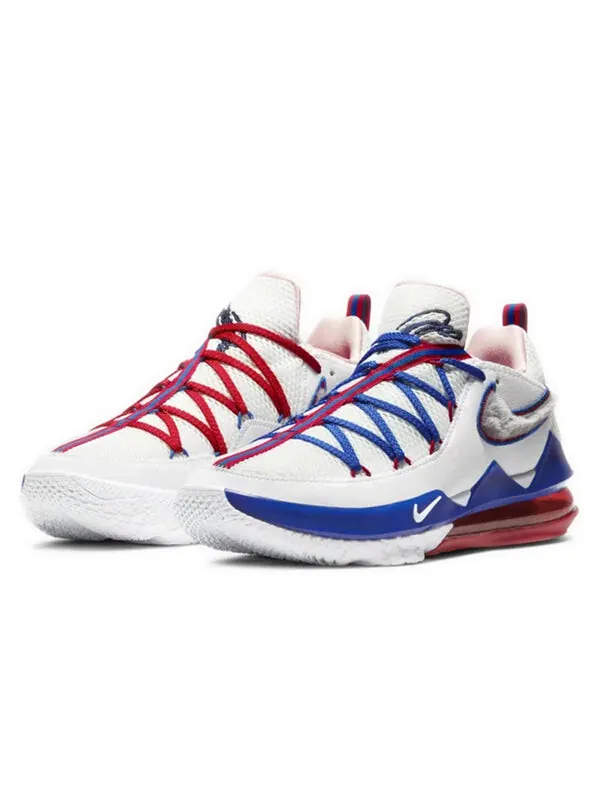 Кроссовки lebron 17 low ep 'tune squad' Nike — изображение 3 из 4, белый/белый/красный