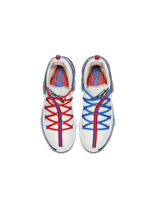 Кроссовки lebron 17 low 'tune squad' Nike — изображение 4 из 4, белый/синий/красный