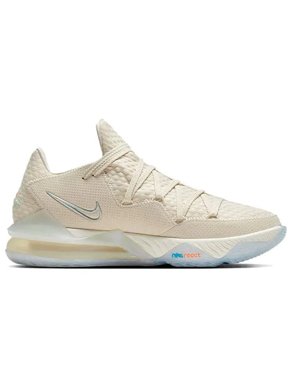 Кроссовки lebron 17 низкие Nike — изображение 2 из 4, кремово-желтый