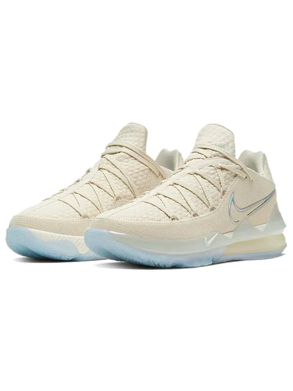 Кроссовки lebron 17 низкие Nike — изображение 3 из 4, кремово-желтый