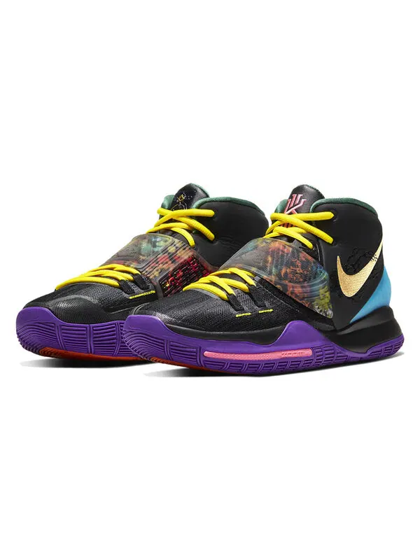Кроссовки kyrie 6 эп. Nike — изображение 4 из 4, черный/мульти