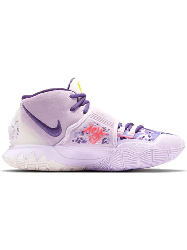 Кроссовки Nike Kyrie 6 EP 'Asia' — изображение 2 из 4, белый/фиолетовый