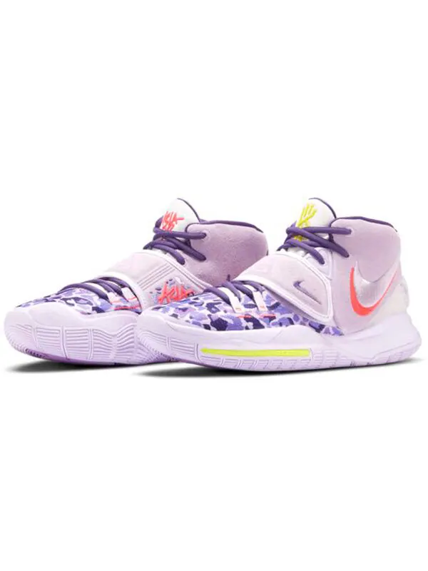 Кроссовки Nike Kyrie 6 EP 'Asia' — изображение 3 из 4, белый/фиолетовый