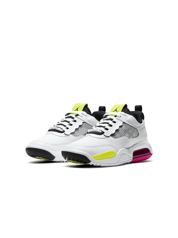 Кроссовки Air Jordan Air Max 200 — изображение 3 из 4, белый/желтый