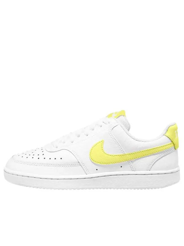Кроссовки суд видение низкий Nike — изображение 1 из 4, белый/желтый