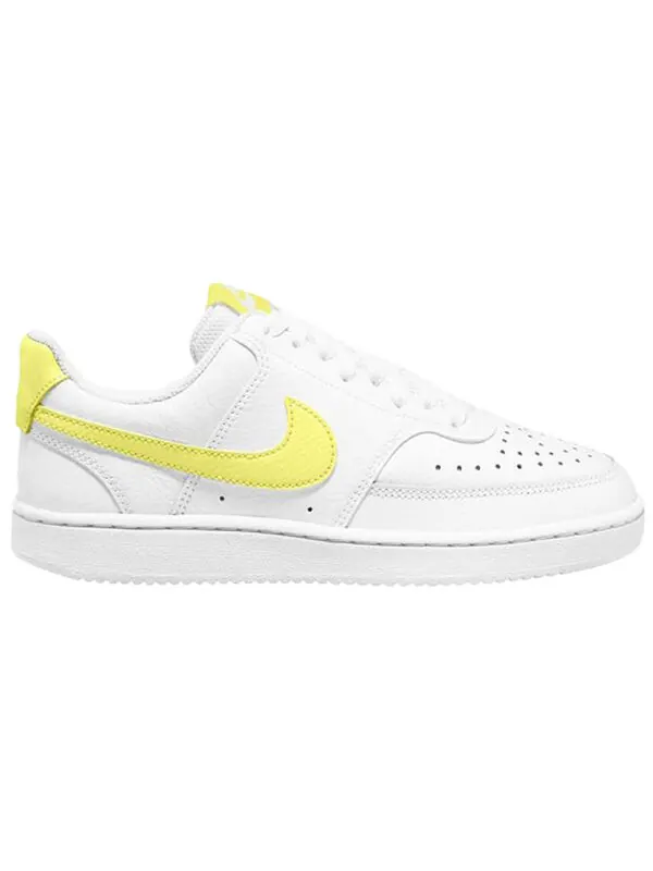 Кроссовки суд видение низкий Nike — изображение 2 из 4, белый/желтый