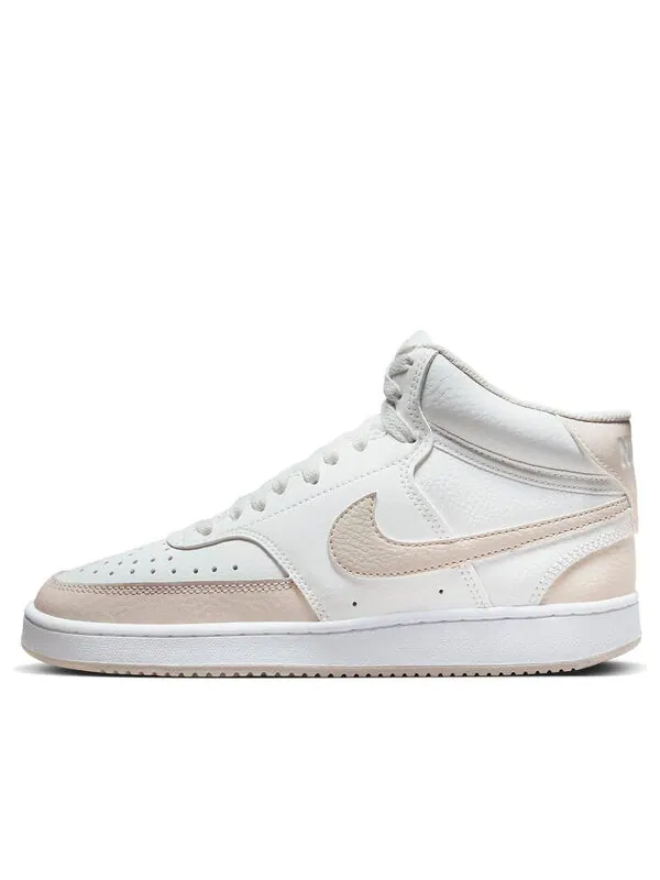 Кроссовки court vision mid 'white tan' Nike — изображение 1 из 4, белый/бежевый