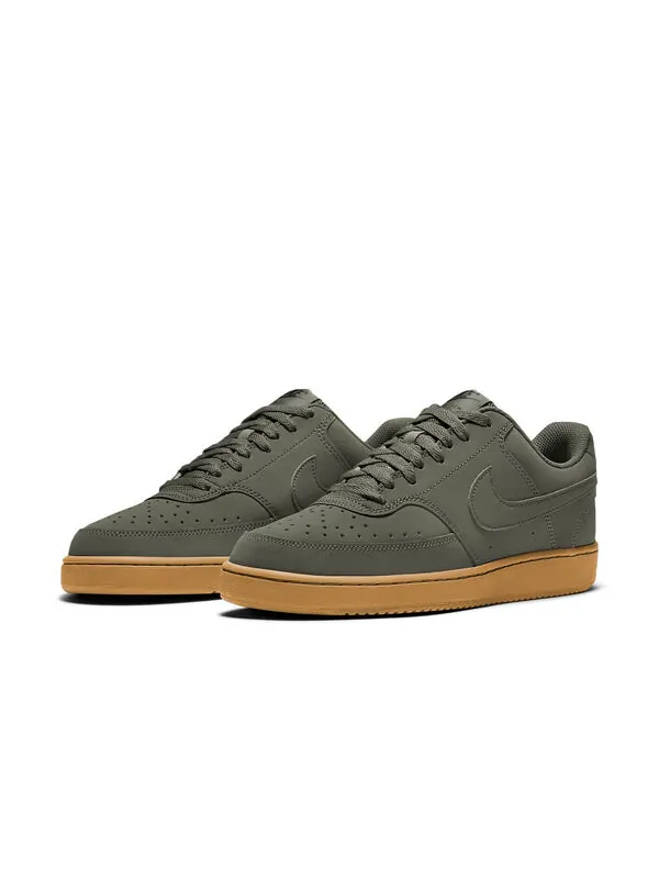 Кроссовки Court Vision Low Nike — изображение 3 из 4, темный зеленый