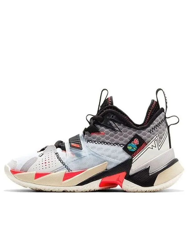 Кроссовки почему не zer0.3 Air Jordan — изображение 1 из 4, белый/яркий/черный