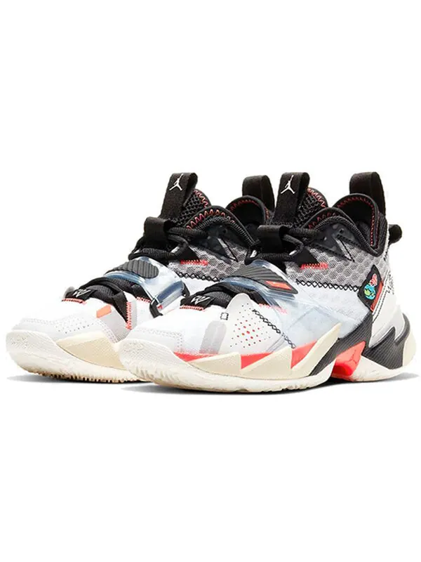 Кроссовки почему не zer0.3 Air Jordan — изображение 3 из 4, белый/яркий/черный