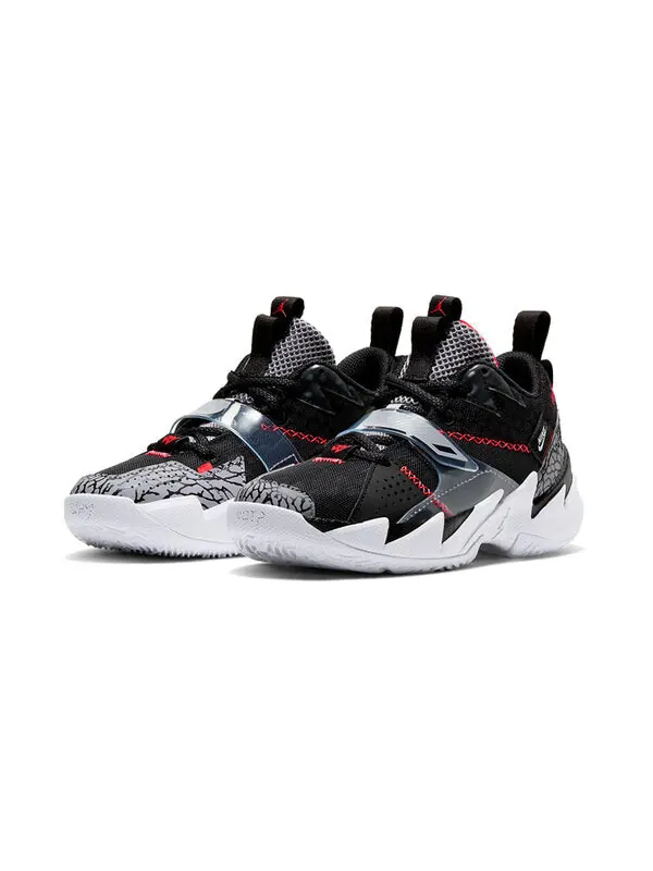Кроссовки почему не zer0.3 Air Jordan — изображение 3 из 4, черный/яркий/серый/белый
