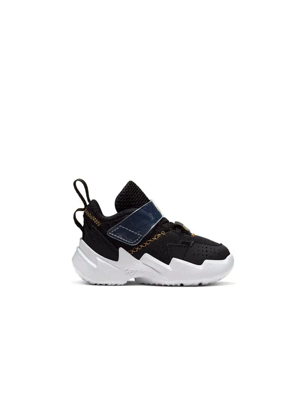 Кроссовки почему бы не zer0.3 bt Air Jordan — изображение 2 из 4, черный/золотистый