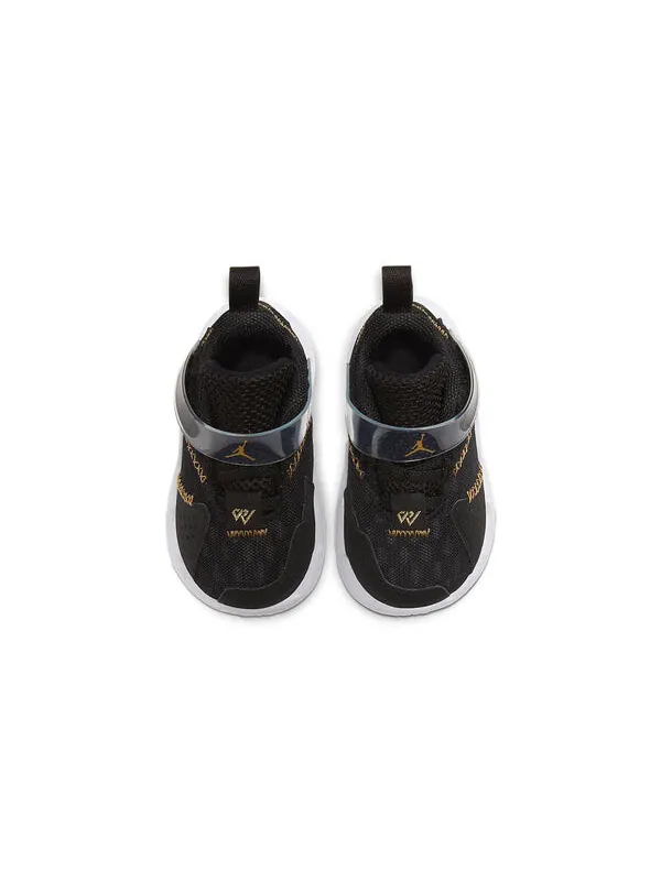 Кроссовки почему бы не zer0.3 bt Air Jordan — изображение 3 из 4, черный/золотистый