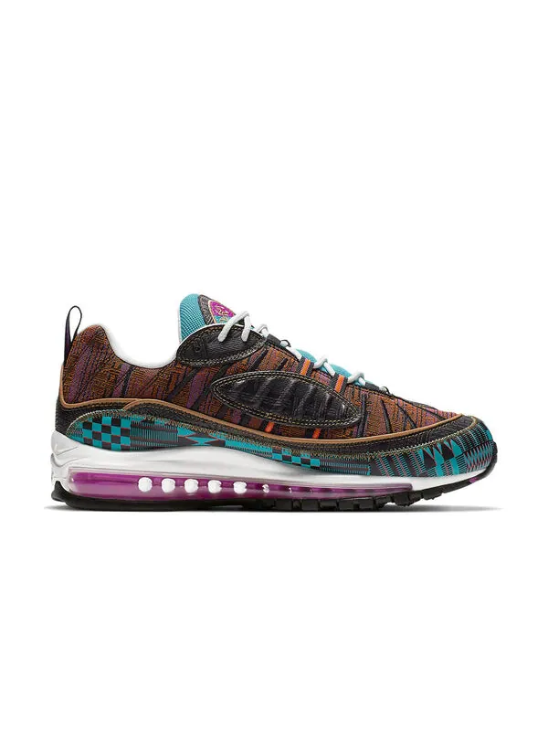 Кроссовки air max 98 Nike — изображение 2 из 4, коричневый