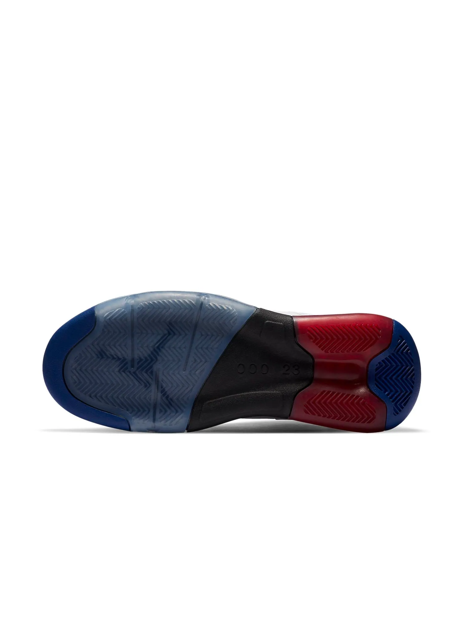 Кроссовки Air Jordan Maxin 200 'White Deep Royal Blue' — изображение 6 из 6, черный/белый