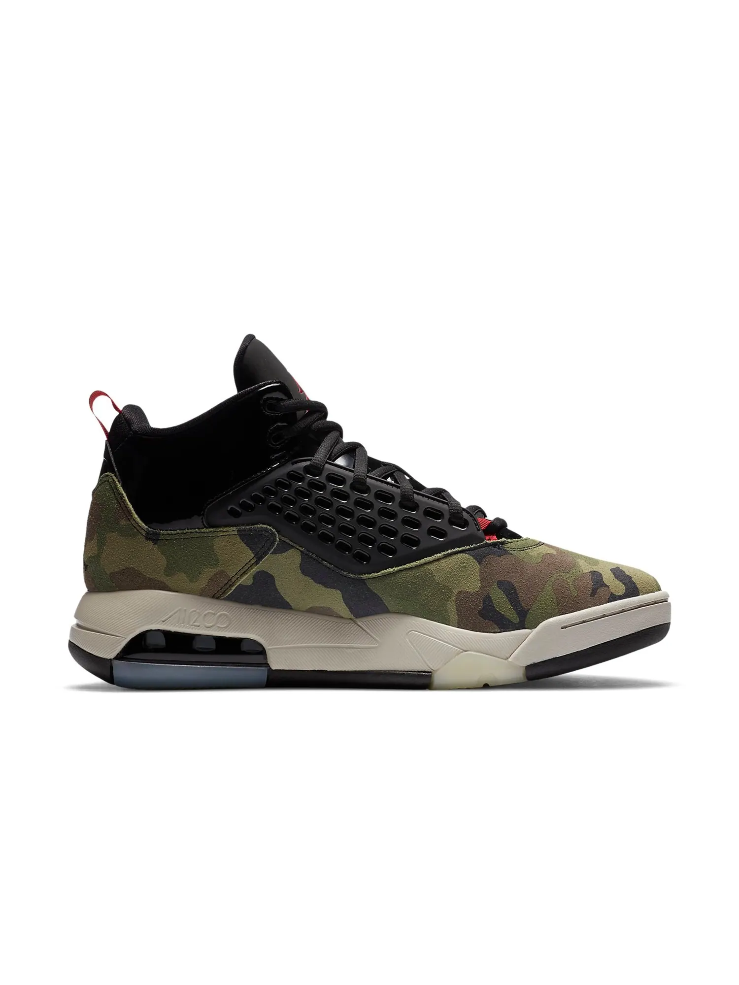 Кроссовки Air Jordan Maxin 200 "Камуфляж" — изображение 2 из 6, черный/зеленый