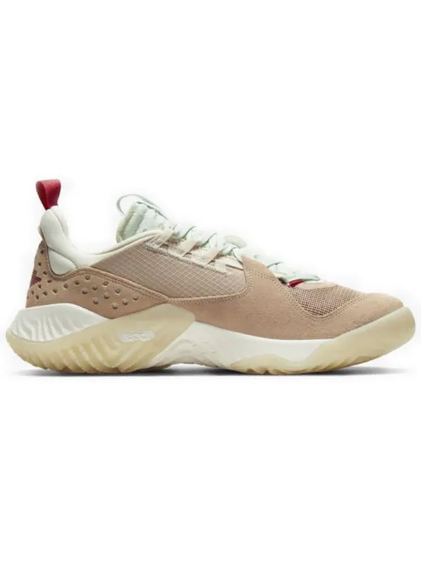 Кроссовки delta sp 'vachetta tan' Air Jordan — изображение 2 из 4, бежевый/красный