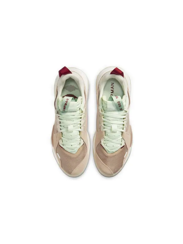Кроссовки delta sp 'vachetta tan' Air Jordan — изображение 4 из 4, бежевый/красный