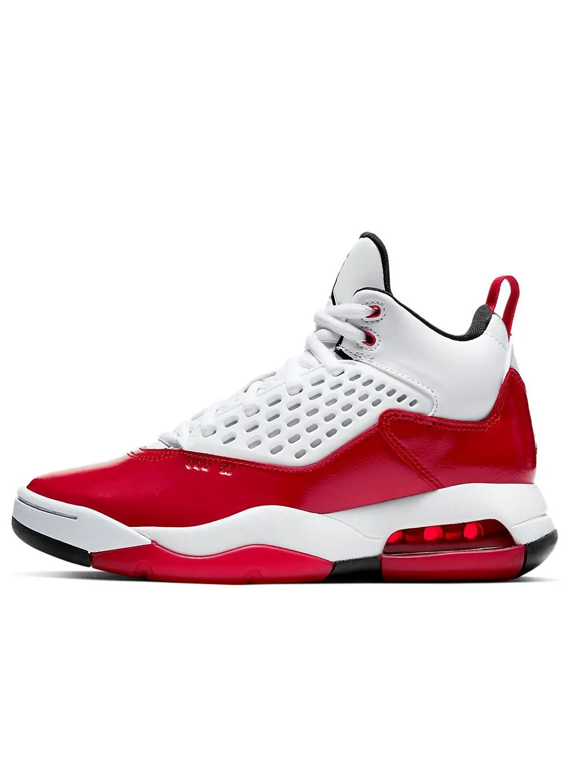 Кроссовки (GS) Air Jordan Maxin 200 'White Gym Red' — изображение 1 из 6, красный