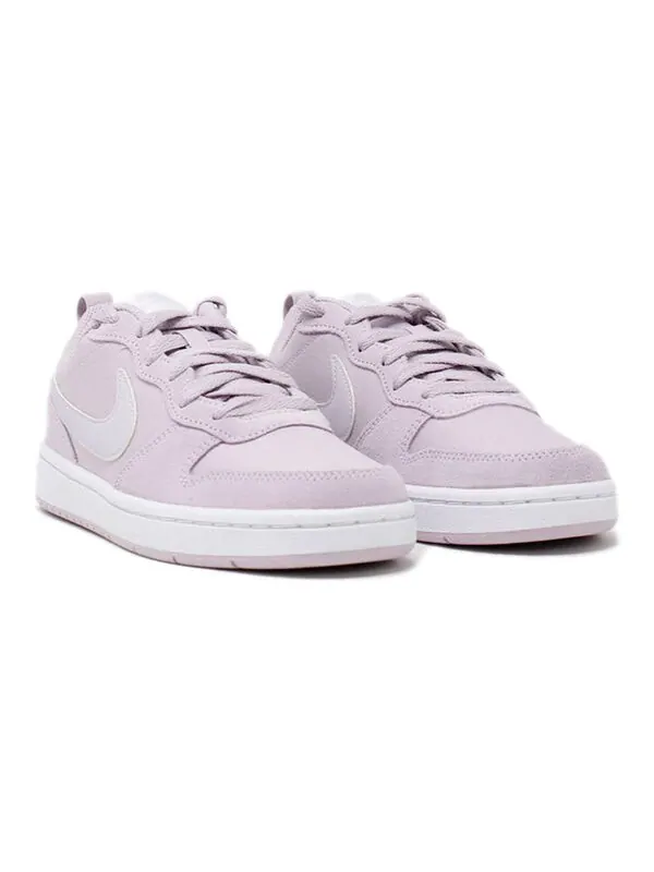 Кроссовки Court Borough Low 2 Nike — изображение 2 из 4, белый/розовый