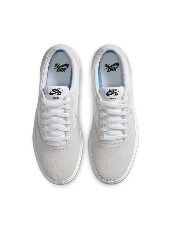 Кроссовки chron solarsoft sb 'grey white' Nike — изображение 4 из 4, серый/белый