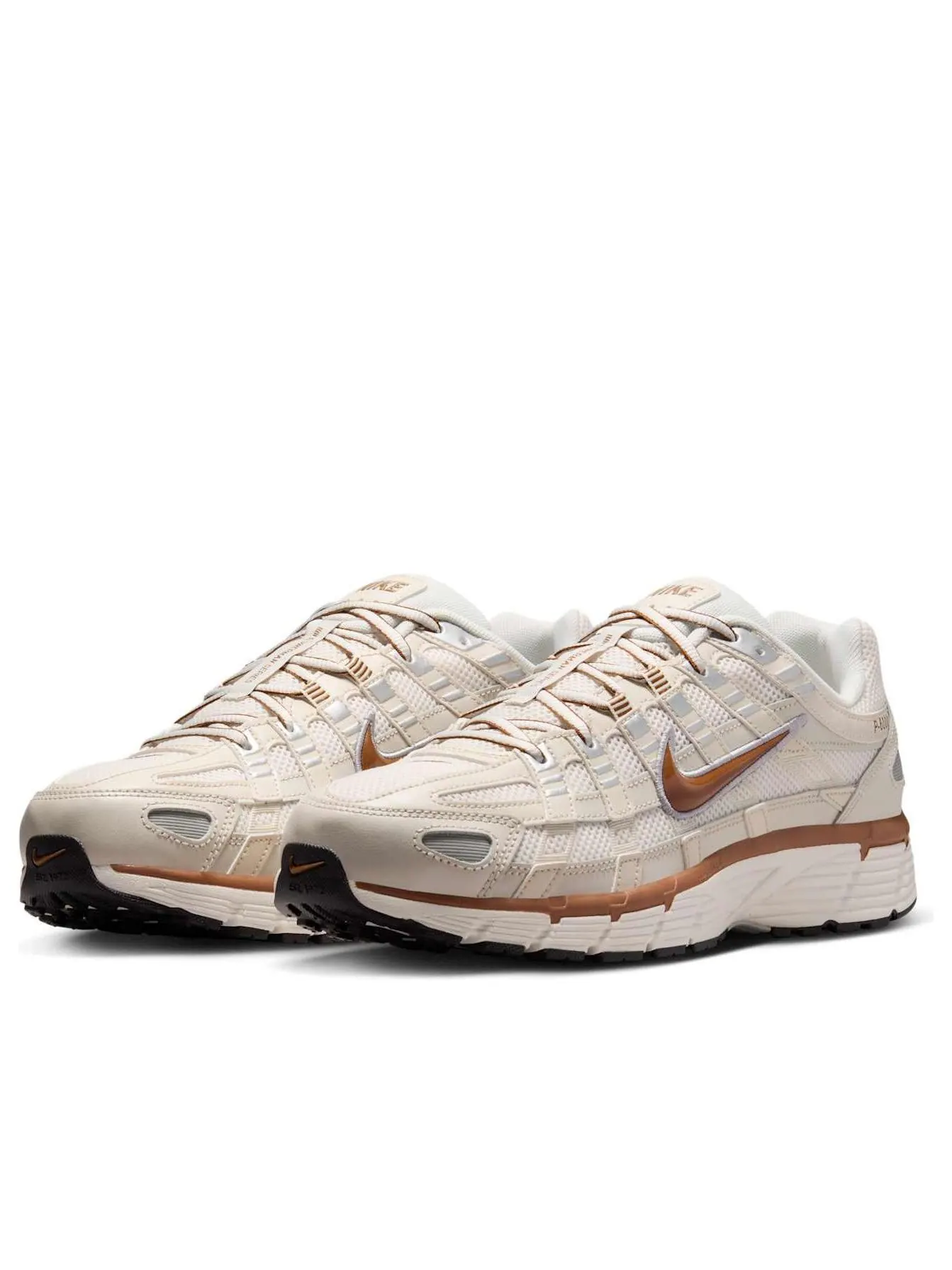 Кроссовки Nike P-6000 'Light Orewood Brown' — изображение 4 из 6, коричневый