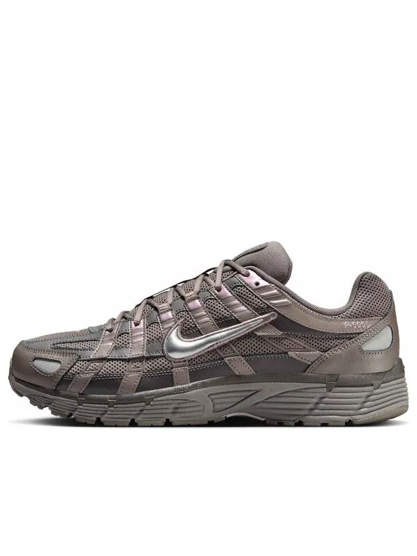 Кроссовки p-6000 'cave stone metallic silver' Nike — изображение 1 из 4, металлик серебристый