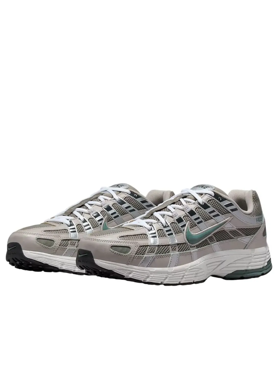 Кроссовки Nike P-6000 'Cream 2 Anthracite Metallic Silver' — изображение 4 из 5, коричневый