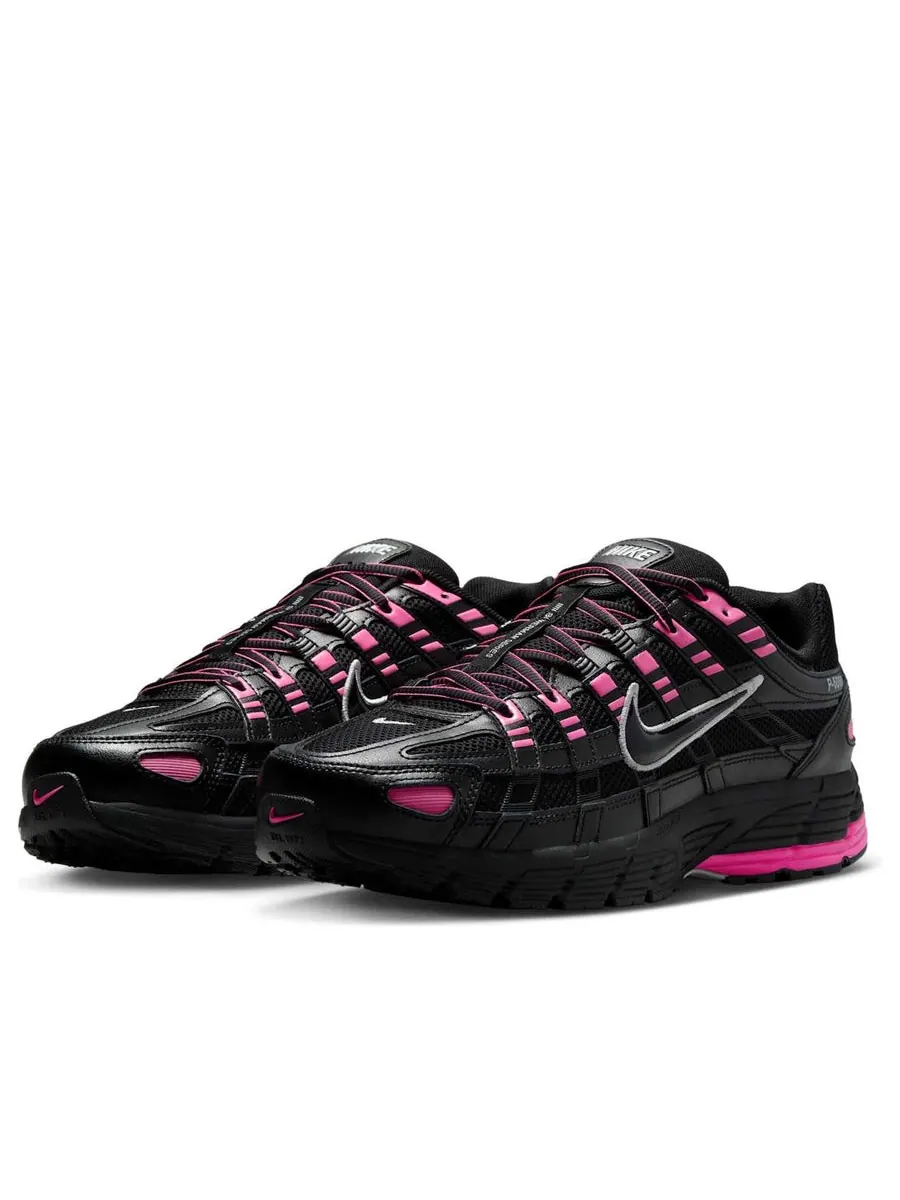 Кроссовки Nike P-6000 'Pink Blast Metallic Silver Black' — изображение 3 из 6, черный