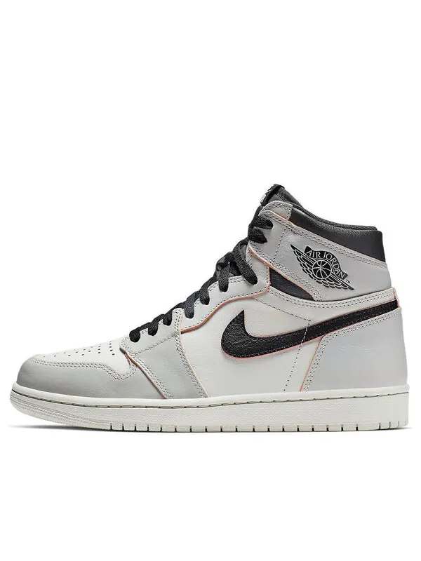 Кроссовки 1 ретро высокие sb Air Jordan — изображение 1 из 4, светлый/черный--розовый