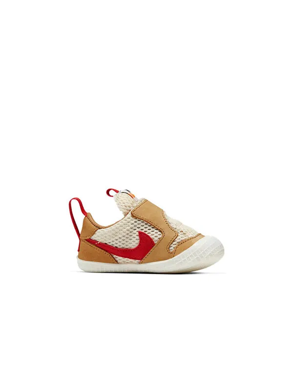 Кроссовки tom sachs x craft mars yard 2.0 crib tan Nike — изображение 2 из 4, желтый/красный/белый