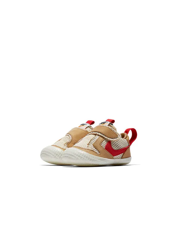 Кроссовки tom sachs x craft mars yard 2.0 crib tan Nike — изображение 3 из 4, желтый/красный/белый