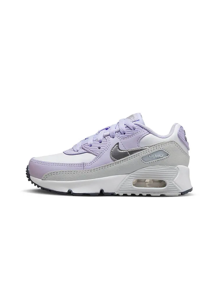 Кроссовки Nike Air Max 90 LTR PS — изображение 1 из 4, фиолетовый/бежевый