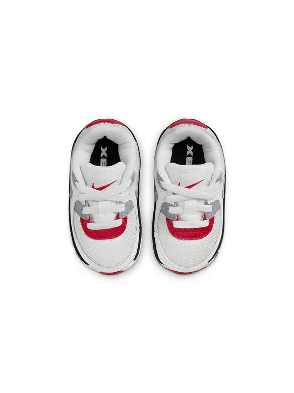 Кроссовки Nike Air Max 90 — изображение 4 из 4, белый/черный/красный