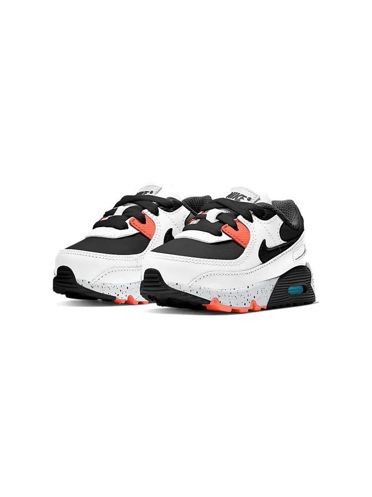 Кроссовки Nike Air Max 90 — изображение 3 из 6, белый/черный/оранжевый