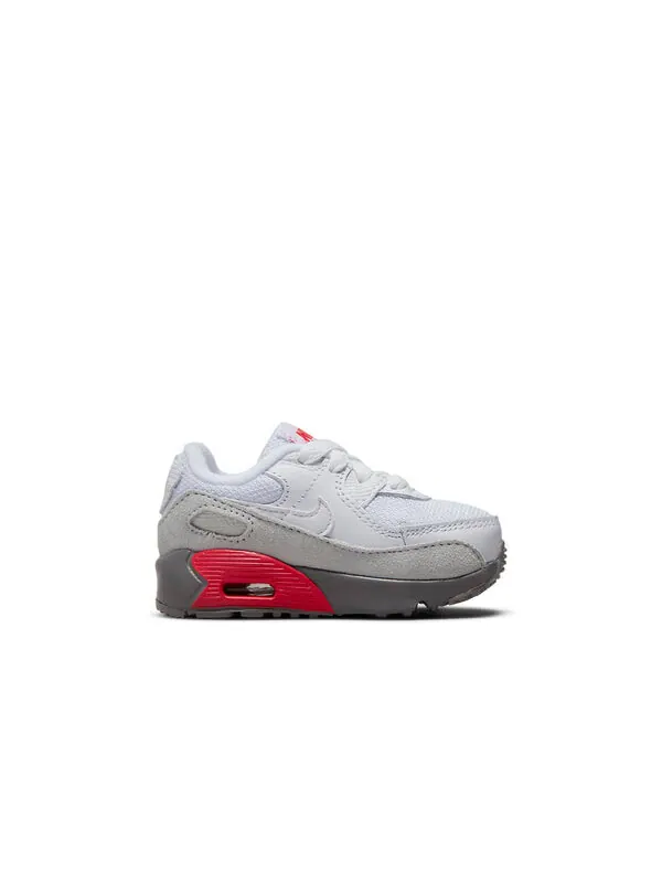 Кроссовки Nike Air Max 90 — изображение 2 из 4, белый/серый/красный