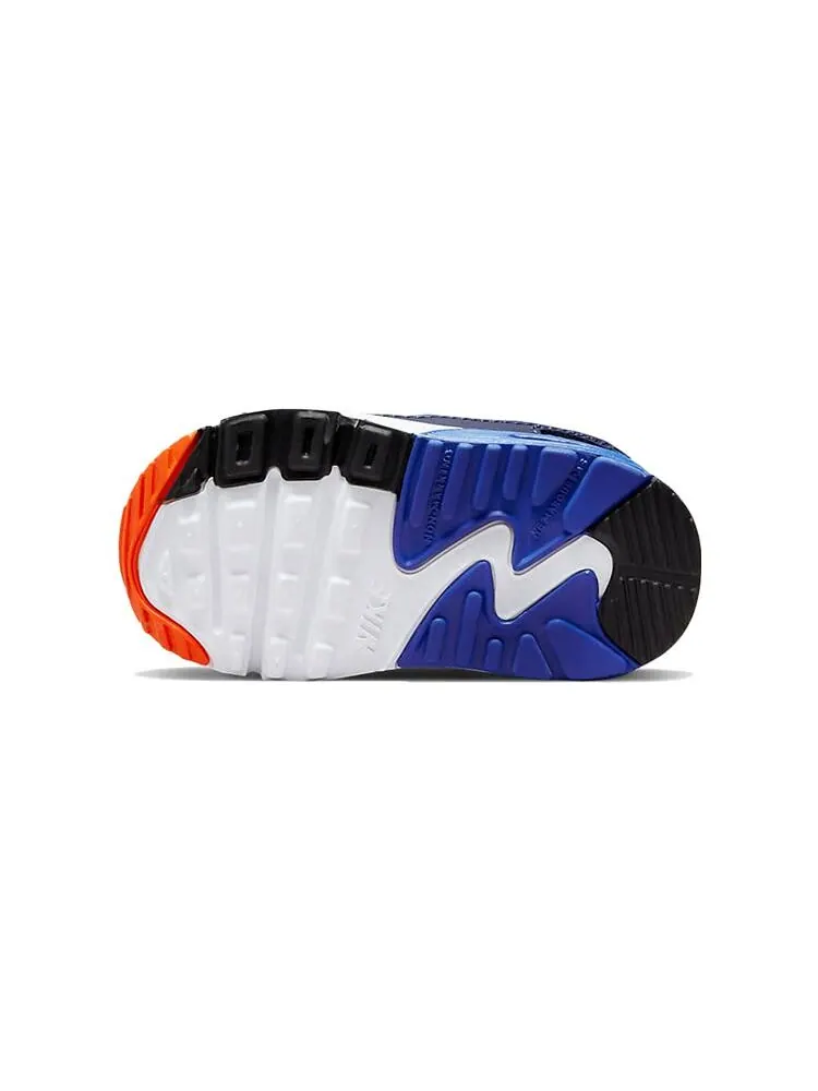Кроссовки Nike Air Max 90 — изображение 4 из 4, белый/синий/серый