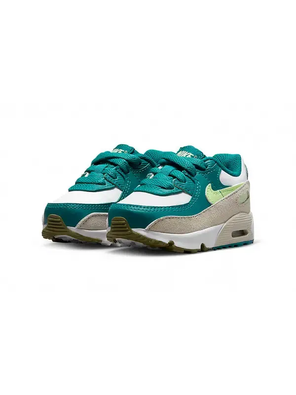 Кроссовки Nike Air Max 90 — изображение 4 из 4, белый/яркий