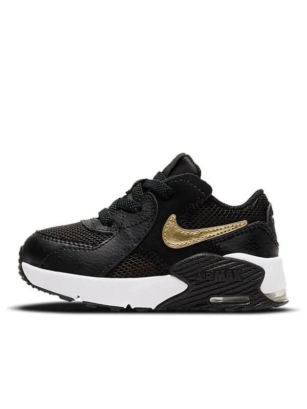 Кроссовки air max excee Nike — изображение 1 из 4, черный/белый/золотистый
