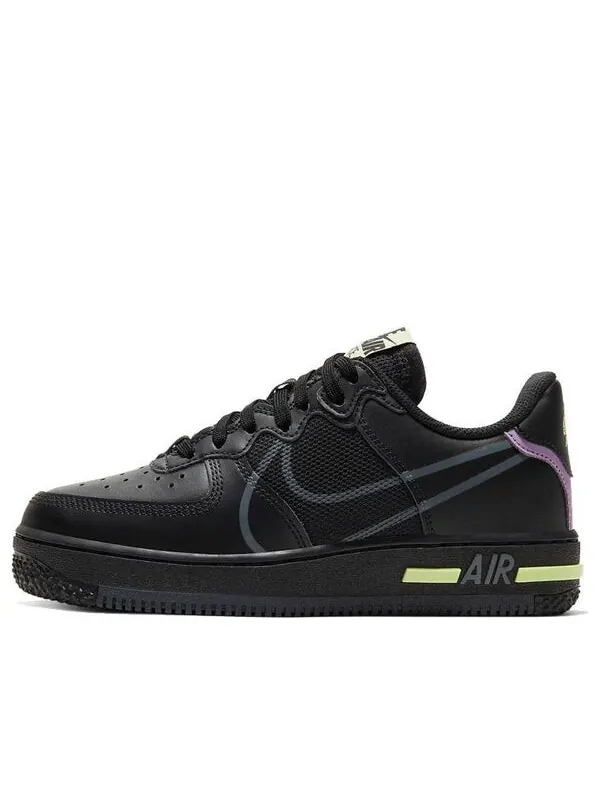 Кроссовки air force 1 реагировать Nike — изображение 1 из 4, черный/-фиолетовый