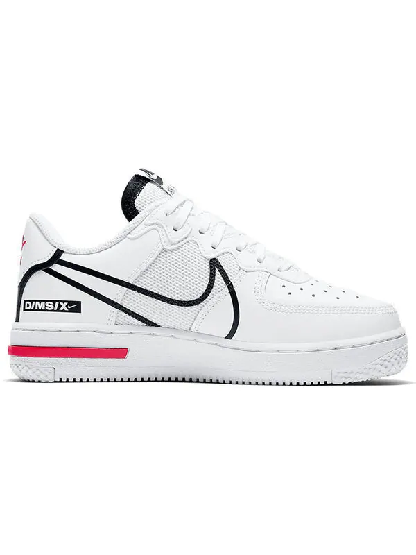 Кроссовки air force 1 реагировать Nike — изображение 2 из 4, белый/черный