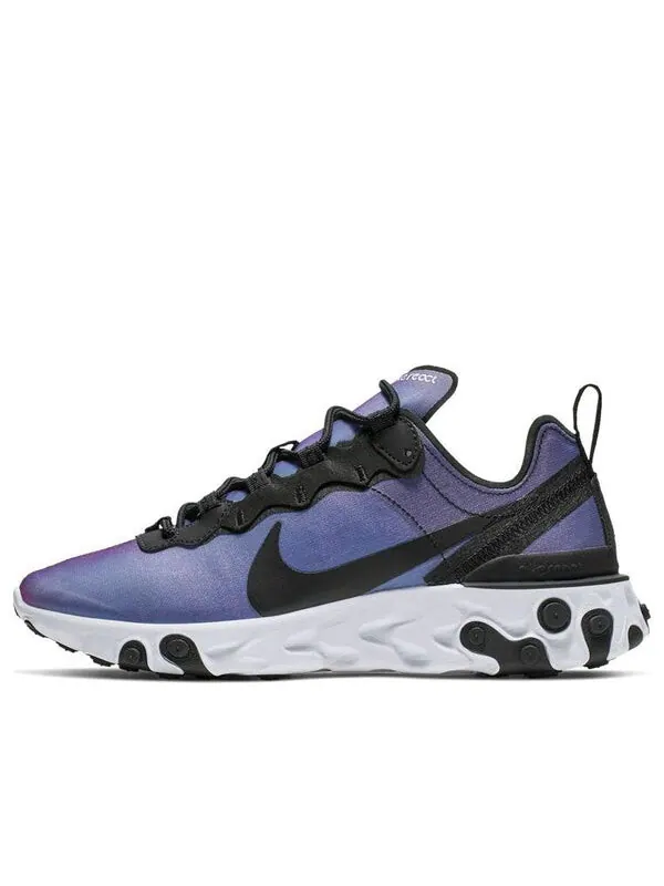 Кроссовки react element 55 премиум Nike — изображение 1 из 4, черный--белый