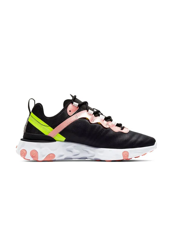 Кроссовки react element 55 премиум Nike — изображение 2 из 4, черный