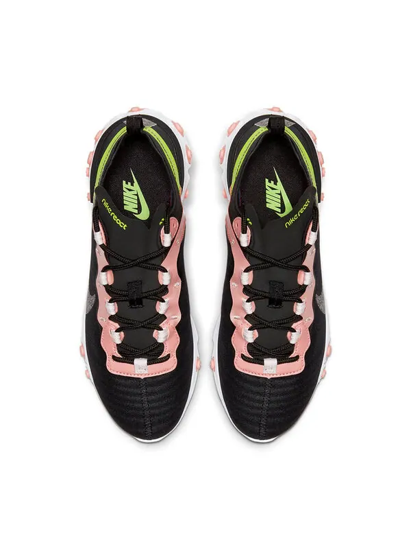 Кроссовки react element 55 премиум Nike — изображение 4 из 4, черный