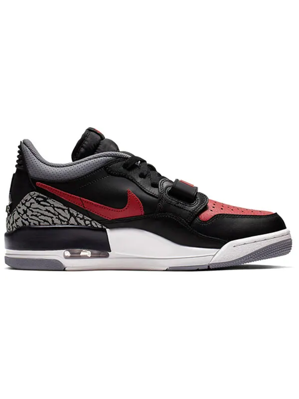 Кроссовки Legacy 312 низкие Air Jordan — изображение 2 из 4, черный-серый-красный