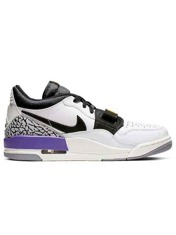 Кроссовки Legacy 312 низкие Air Jordan — изображение 2 из 4, белый/красный-черный