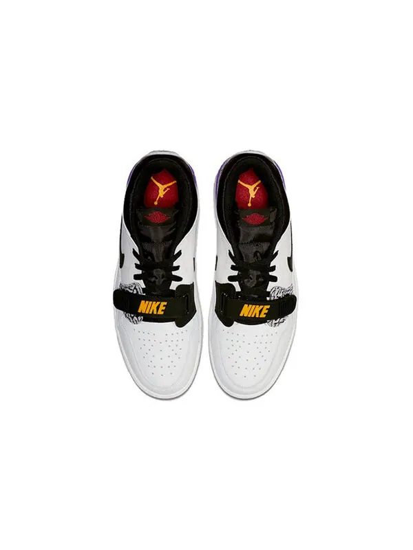 Кроссовки Legacy 312 низкие Air Jordan — изображение 4 из 4, белый/красный-черный