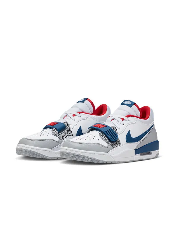 Кроссовки Legacy 312 низкие Air Jordan — изображение 3 из 4, белый/синий-серый