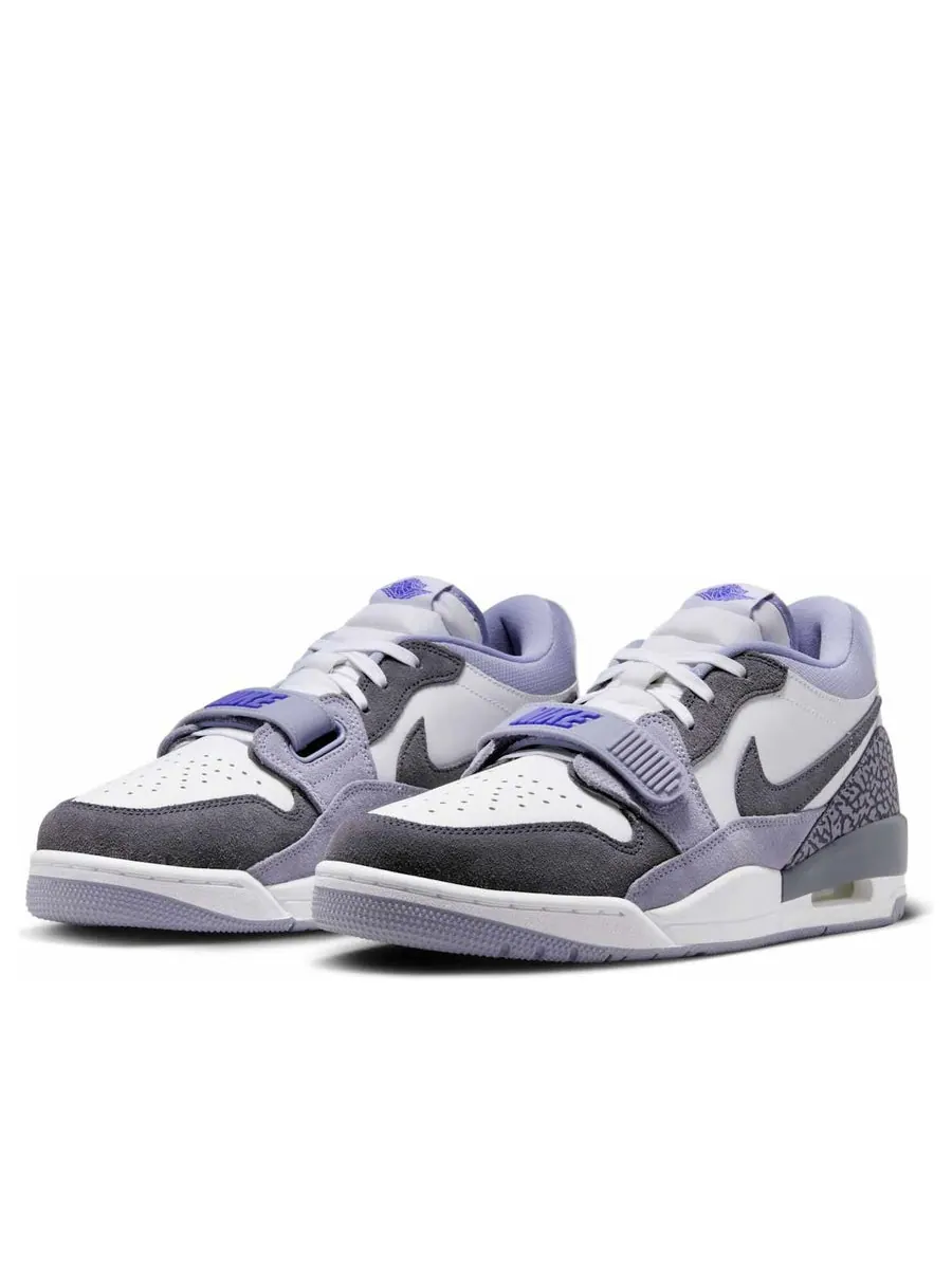 Кроссовки Air Jordan Legacy 312 Low 'White Purple Comet Blue Grey' — изображение 3 из 6, белый