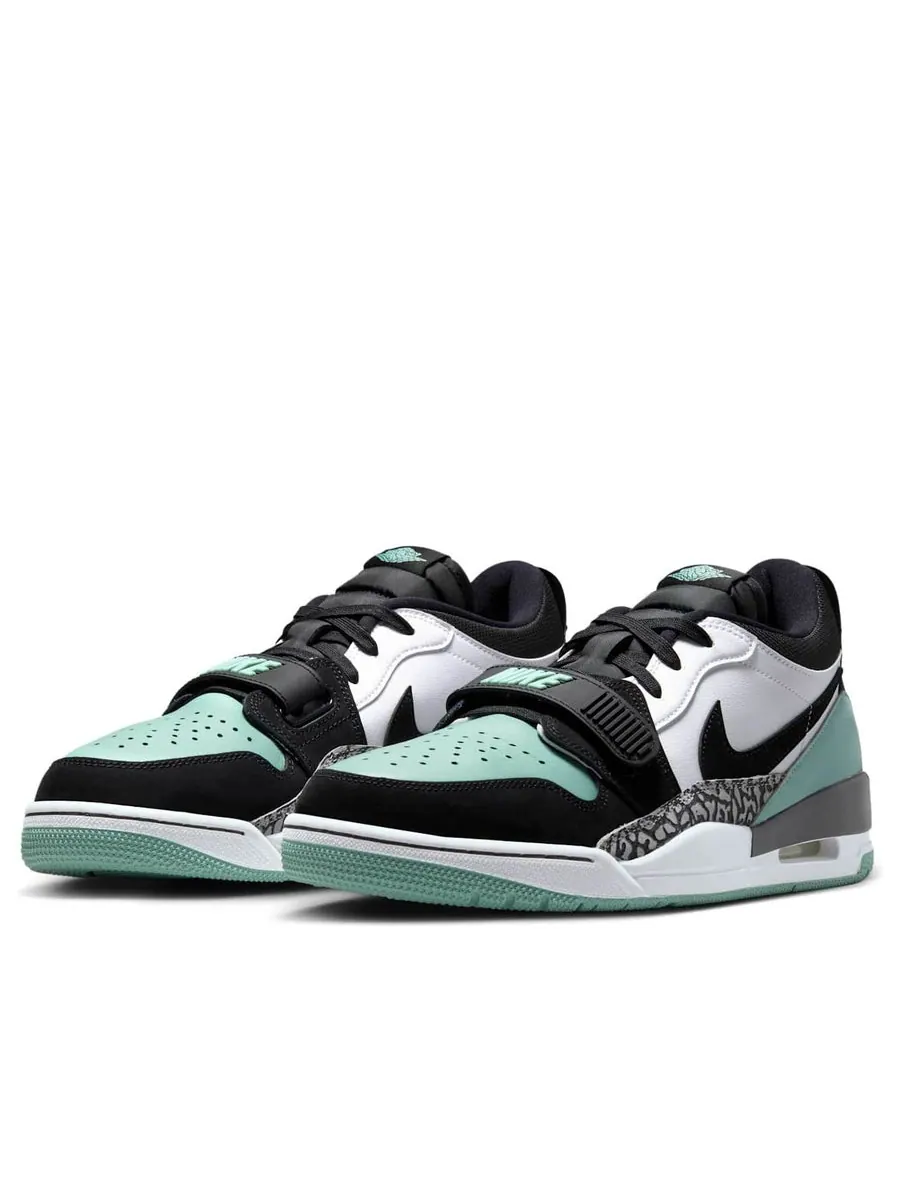 Кроссовки Air Jordan Legacy 312 Low 'White Black Neutral Grey Green' — изображение 3 из 6, белый